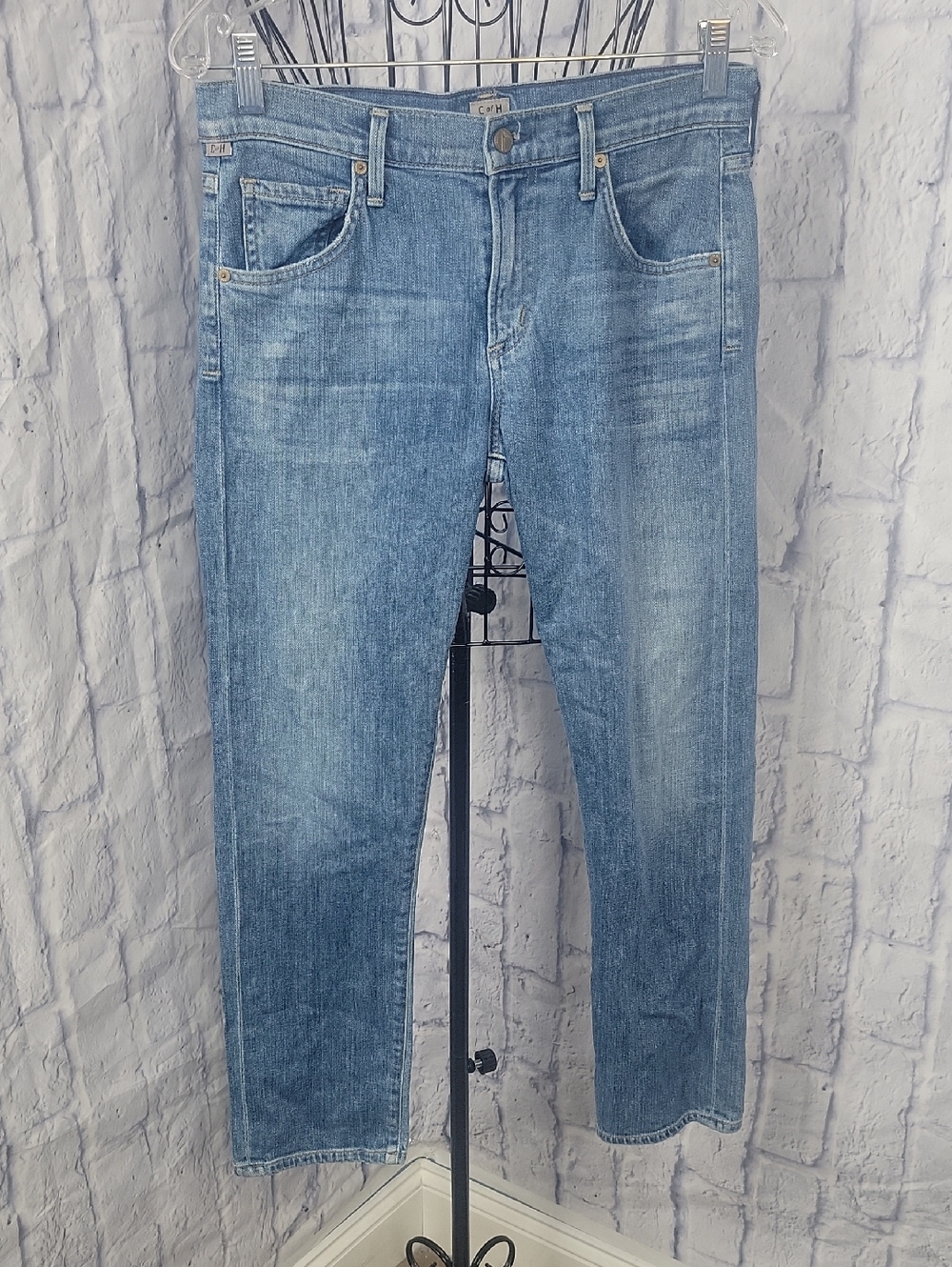 Citizens of Humanity Emerson Slim Boyfriend‎ Jeans Light Wash Size 27